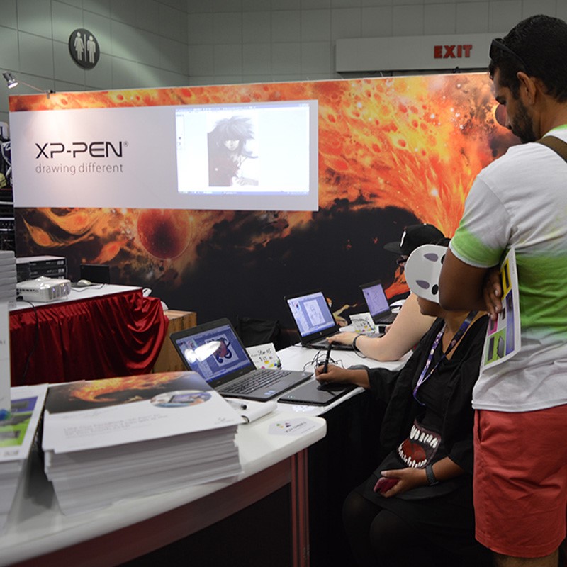 XPPen на выставке Anime Expo 2017