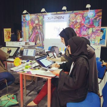 XPPen на Middle East Filml&Comic Con (MEFCC) 