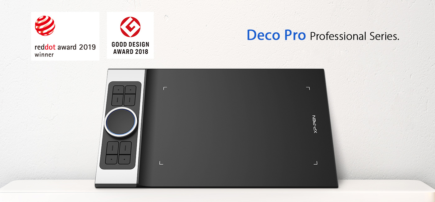 XP-Pen Deco Pro получил премию Red Dot Design Award 2019!