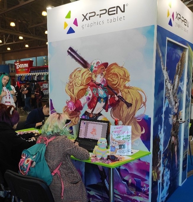 XP-Pen на ComicCon Russia: как это было
