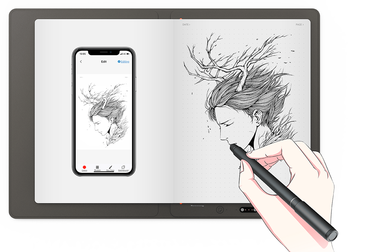 Интеллектуальный блокнот XP-Pen Note Plus