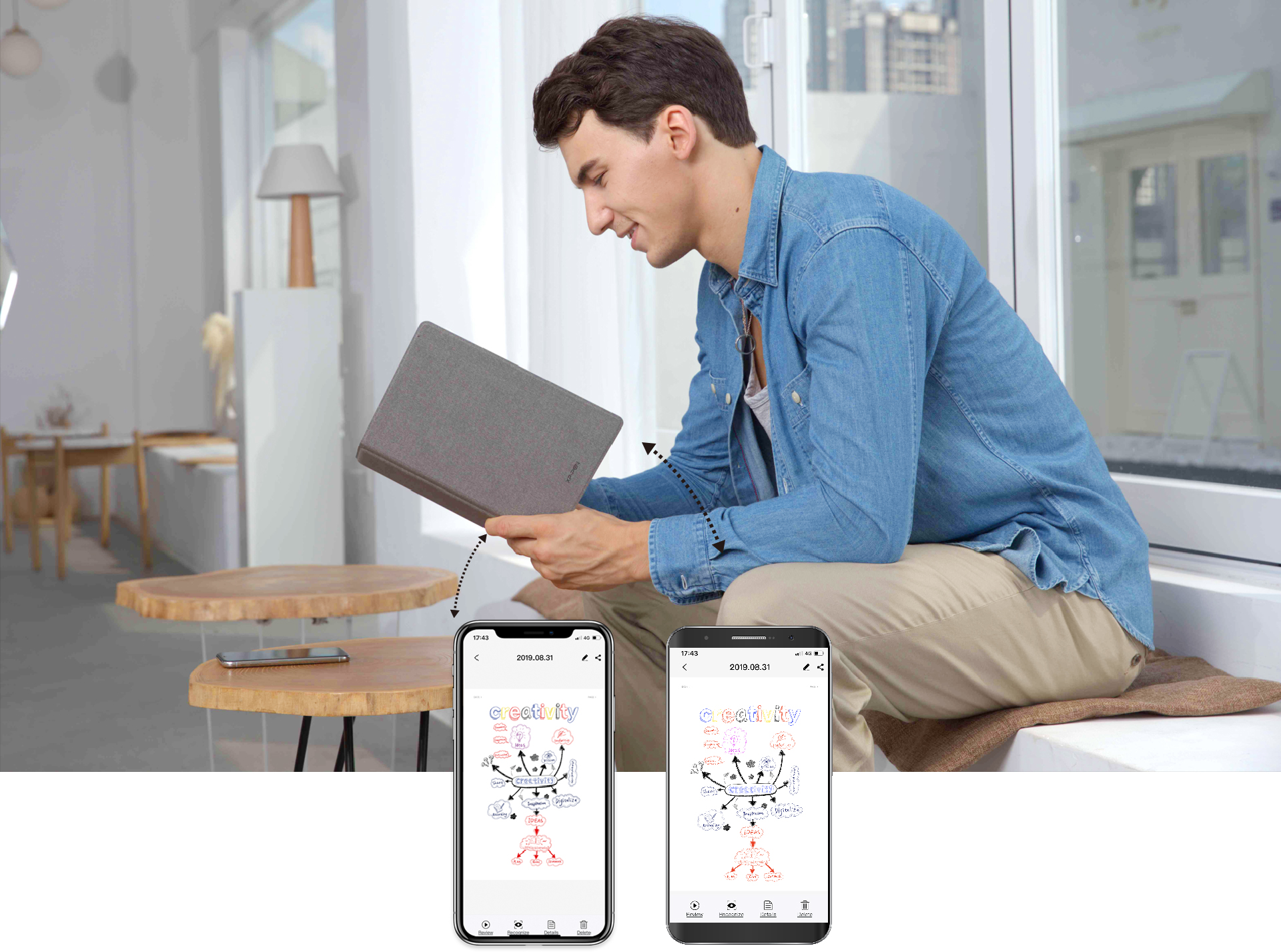 Творите в любое время в любом месте с блокнот для записей