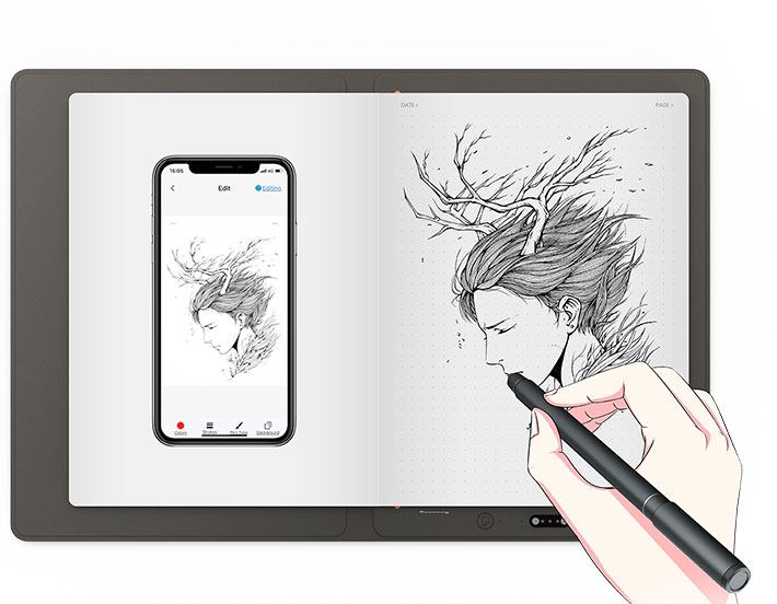 Интеллектуальный блокнот XP-Pen Note Plus