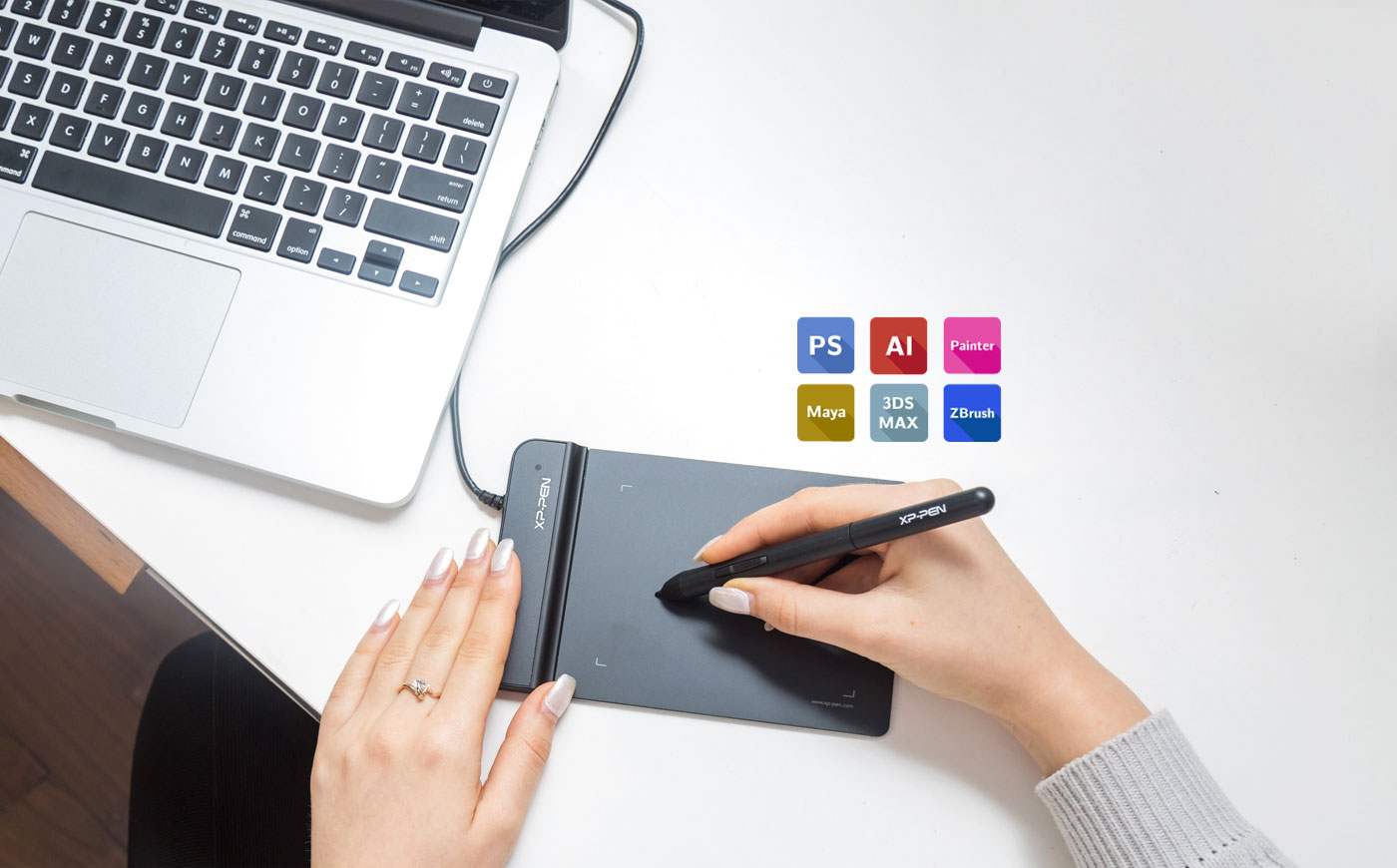 Star G430S drawing tablet Compatible with Most Operating System and Applications